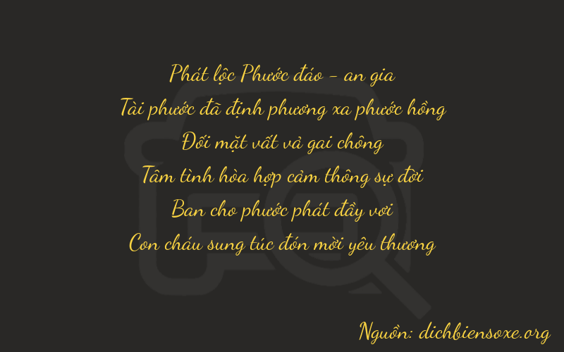 Thơ dịch biển số xe 86280