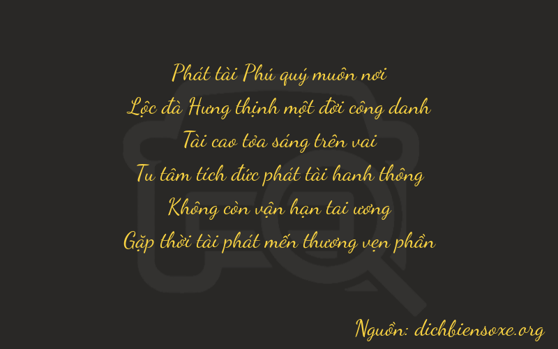 Thơ dịch biển số xe 86308