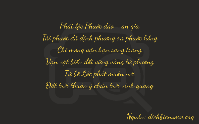 Thơ dịch biển số xe 86748