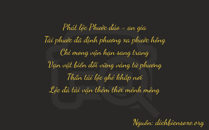 Thơ dịch biển số xe 86766