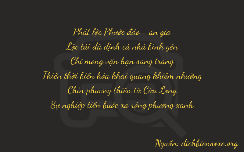 Thơ dịch biển số xe 86792
