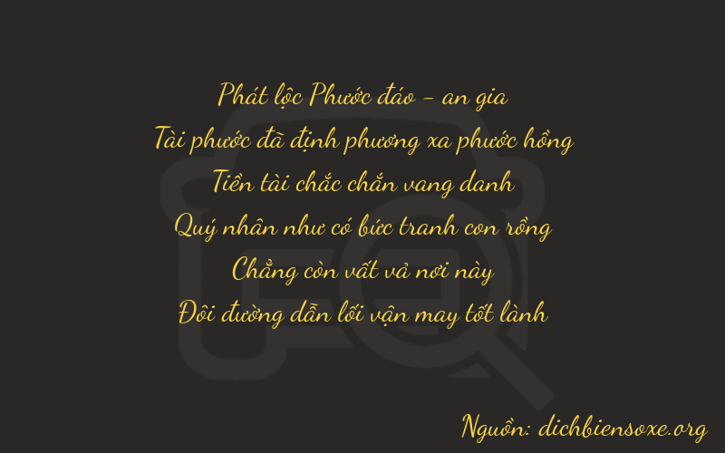 Thơ dịch biển số xe 86802