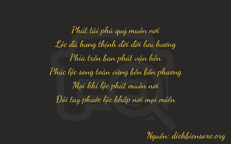 Thơ dịch biển số xe 86912