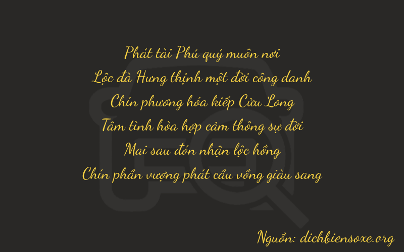 Thơ dịch biển số xe 86929