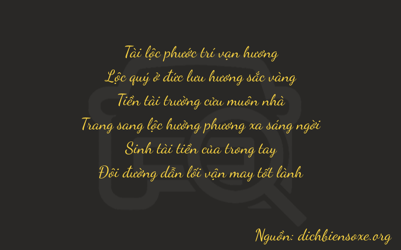 Thơ dịch biển số xe 86932
