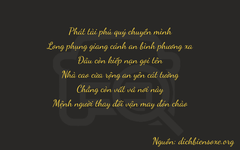 Thơ dịch biển số xe 87003