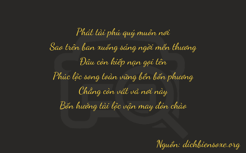 Thơ dịch biển số xe 87004