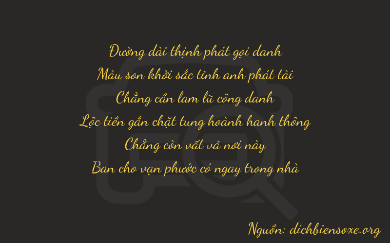 Thơ dịch biển số xe 87008