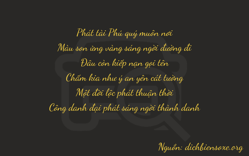 Thơ dịch biển số xe 87011