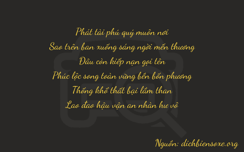 Thơ dịch biển số xe 87013