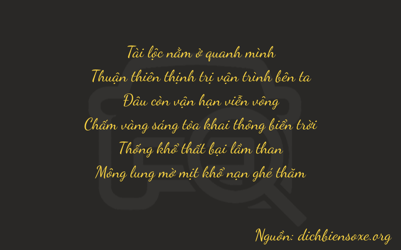 Thơ dịch biển số xe 87014