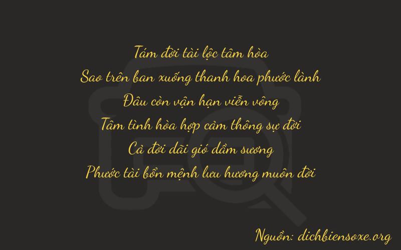 Thơ dịch biển số xe 87016