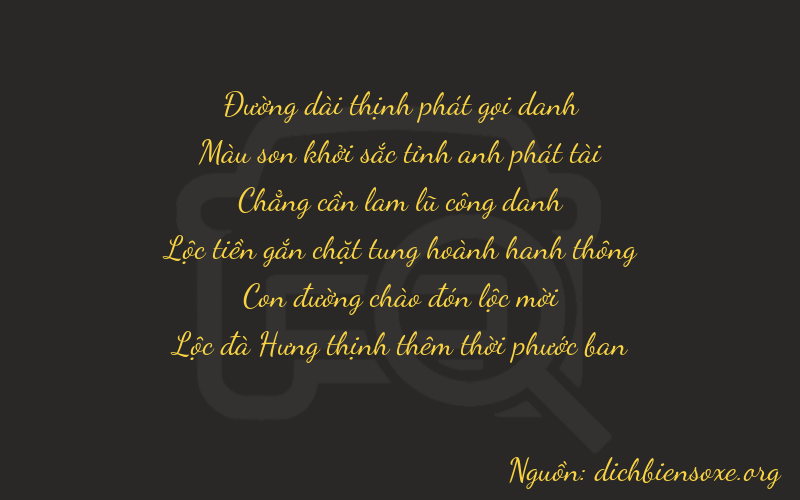 Thơ dịch biển số xe 87026