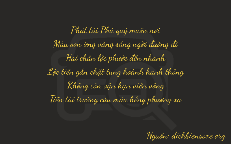 Thơ dịch biển số xe 87209