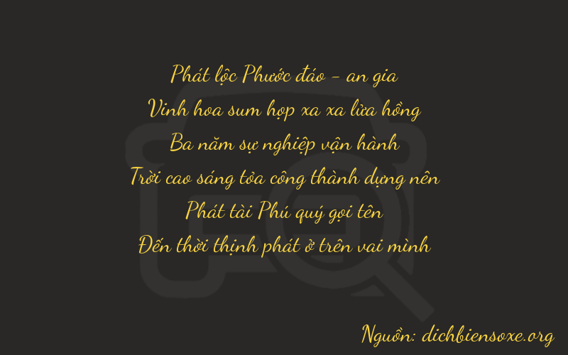 Thơ dịch biển số xe 87388