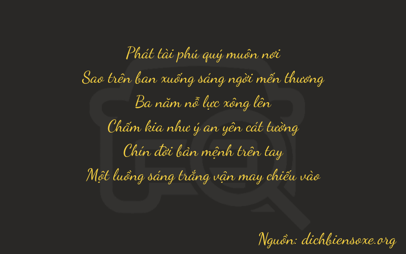 Thơ dịch biển số xe 87391