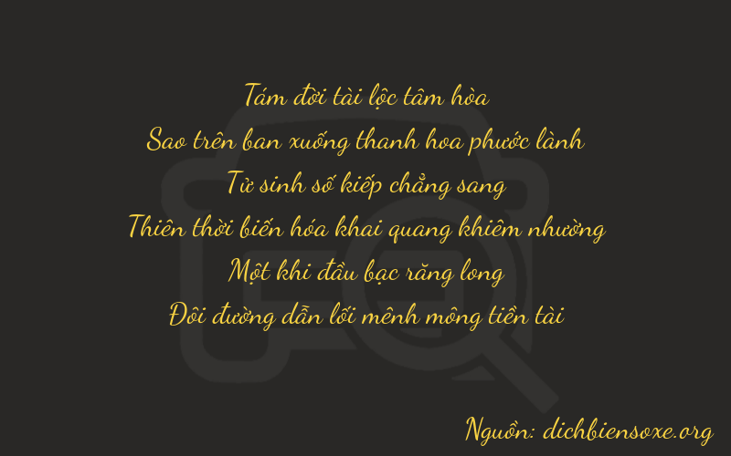 Thơ dịch biển số xe 87412