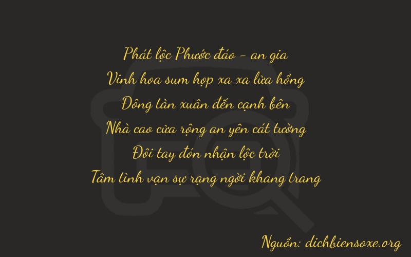Thơ dịch biển số xe 87424