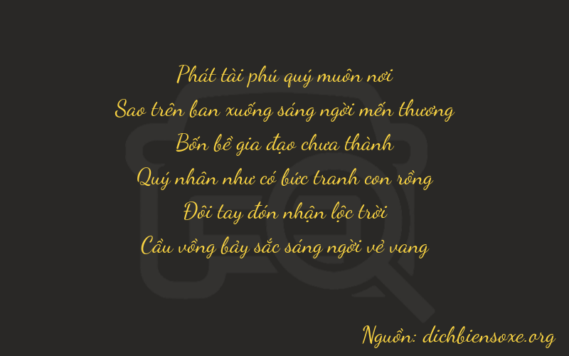Thơ dịch biển số xe 87427