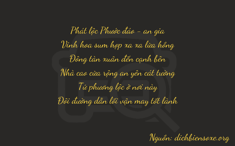 Thơ dịch biển số xe 87442