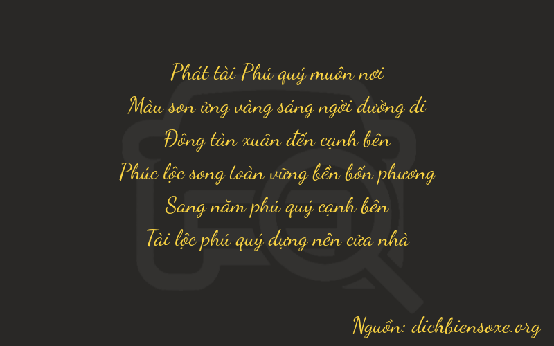 Thơ dịch biển số xe 87452