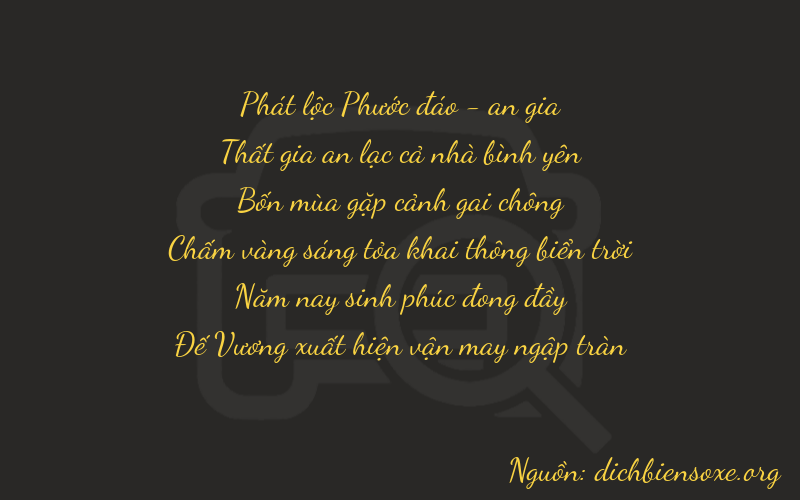 Thơ dịch biển số xe 87459