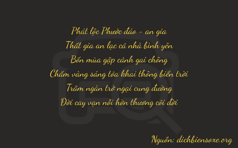 Thơ dịch biển số xe 87477