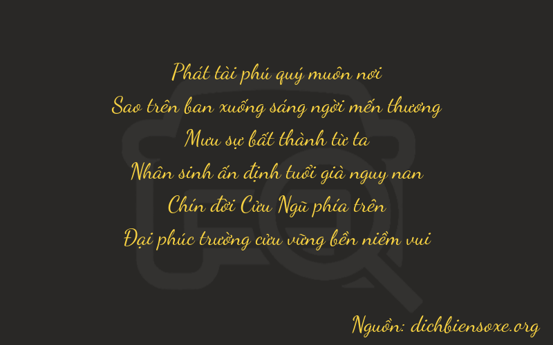 Thơ dịch biển số xe 87499