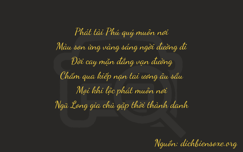 Thơ dịch biển số xe 87515