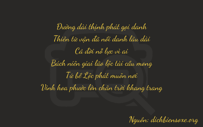 Thơ dịch biển số xe 89142