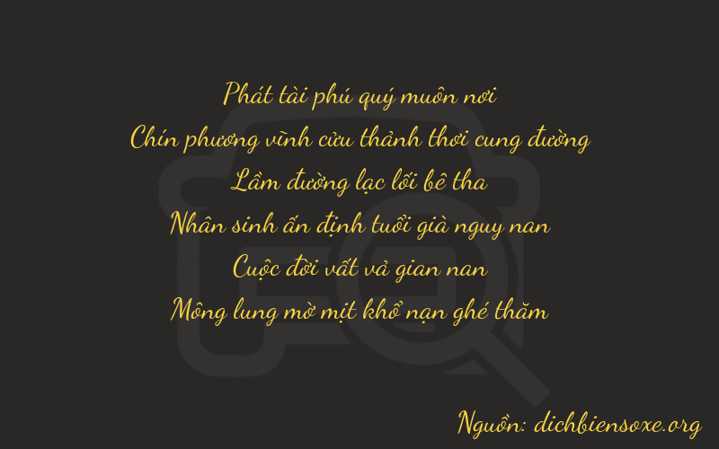 Thơ dịch biển số xe 89174