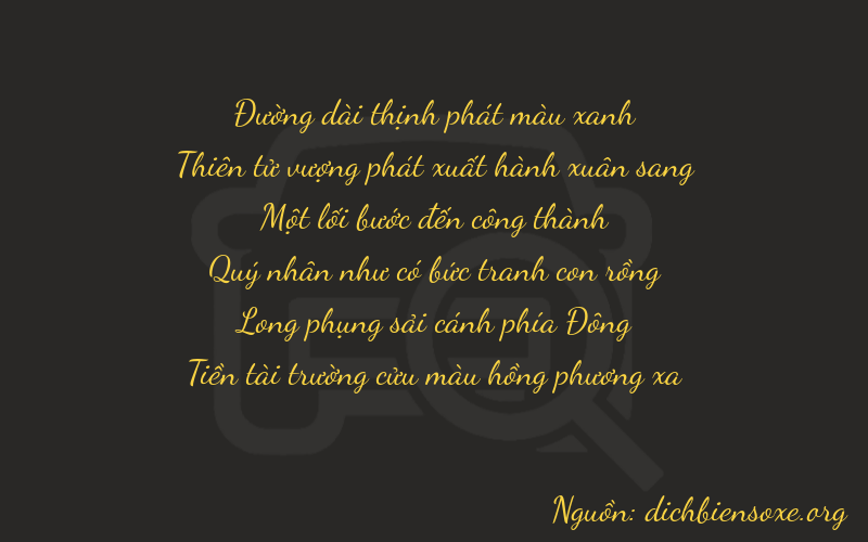 Thơ dịch biển số xe 89179