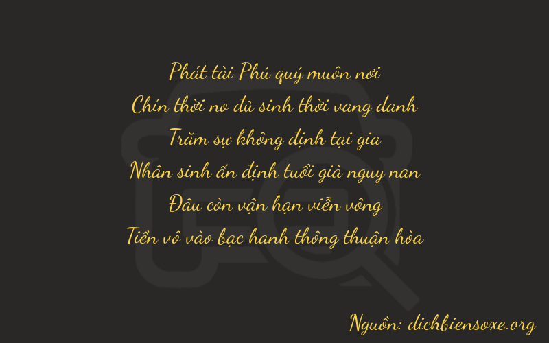 Thơ dịch biển số xe 89200