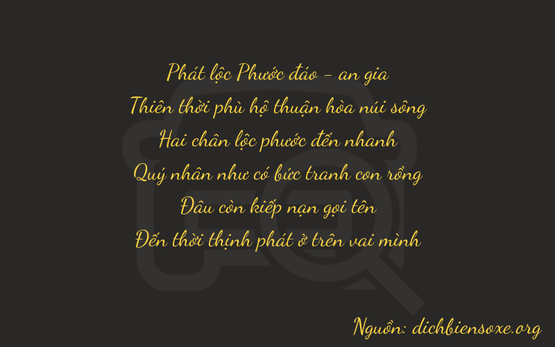 Thơ dịch biển số xe 89208