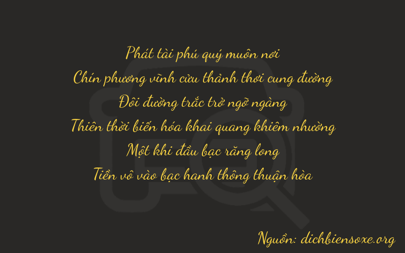 Thơ dịch biển số xe 89210