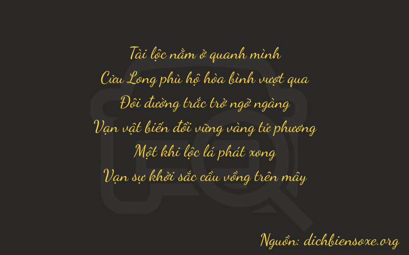 Thơ dịch biển số xe 89211