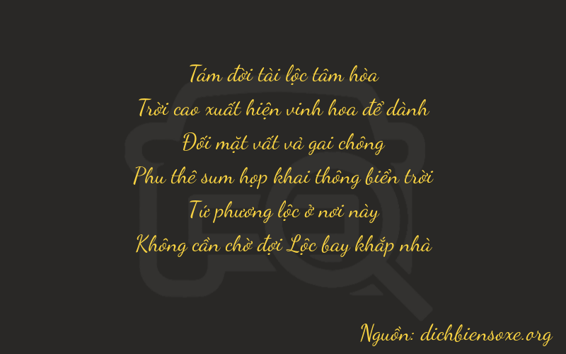 Thơ dịch biển số xe 89240