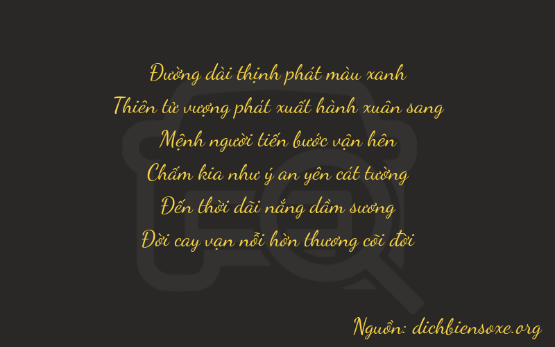 Thơ dịch biển số xe 89287