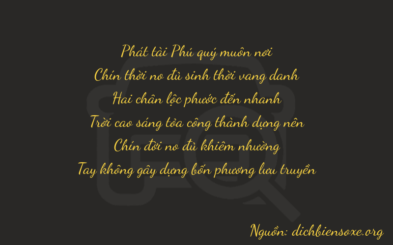 Thơ dịch biển số xe 89290