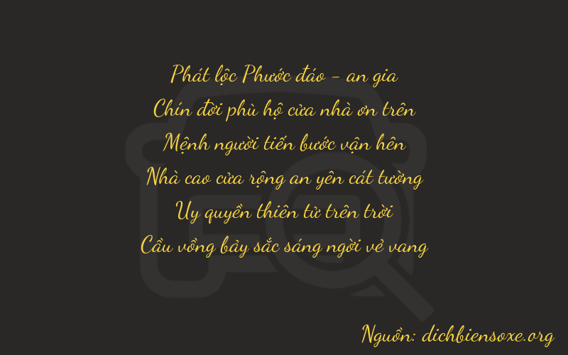 Thơ dịch biển số xe 89297