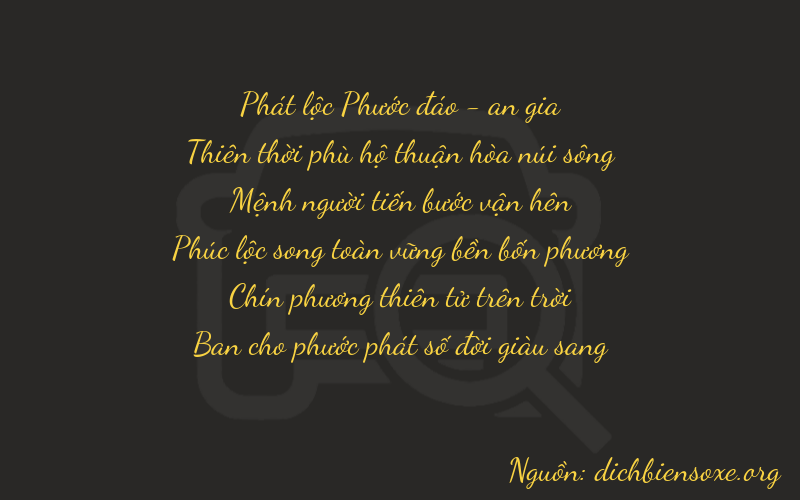 Thơ dịch biển số xe 89298