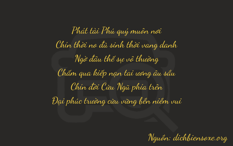 Thơ dịch biển số xe 89299