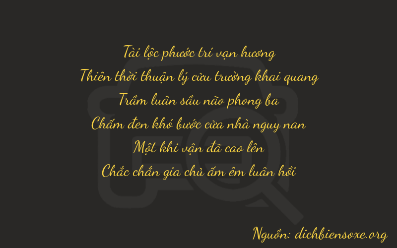 Thơ dịch biển số xe 89311