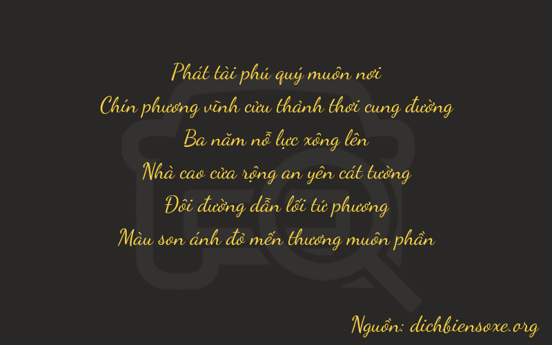 Thơ dịch biển số xe 89327