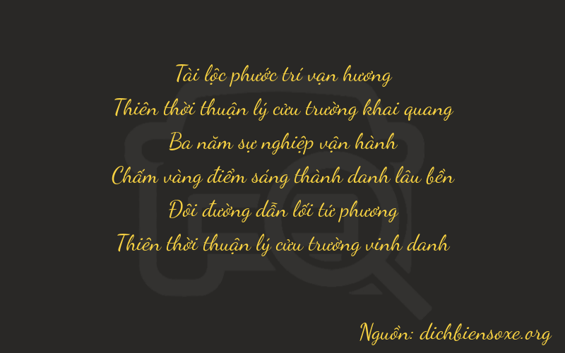 Thơ dịch biển số xe 89329