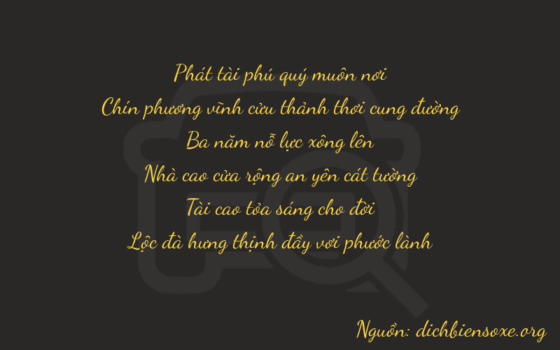Thơ dịch biển số xe 89336