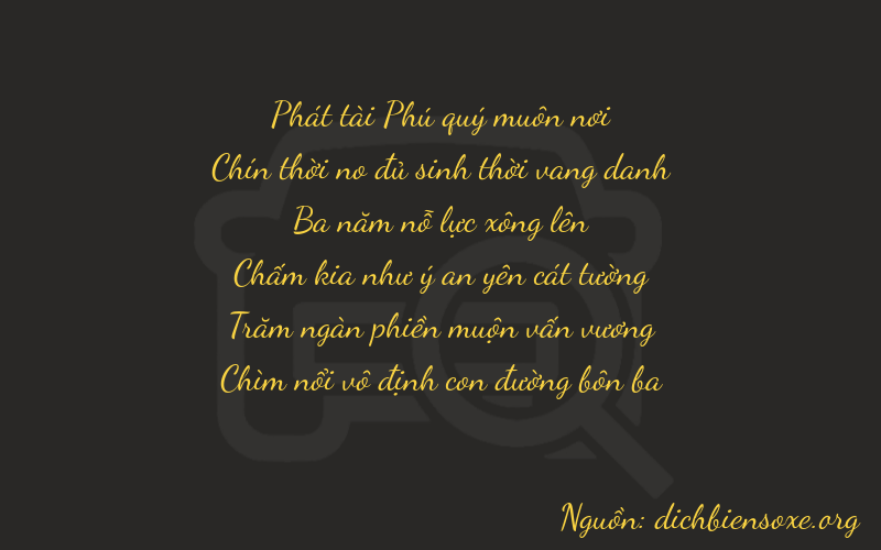 Thơ dịch biển số xe 89353
