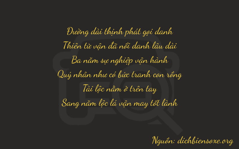 Thơ dịch biển số xe 89385
