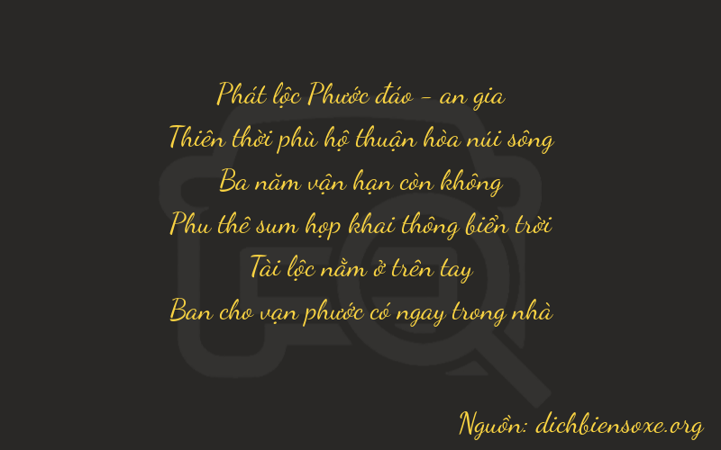 Thơ dịch biển số xe 89388