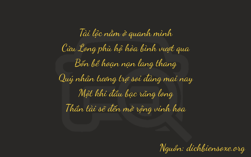 Thơ dịch biển số xe 89418